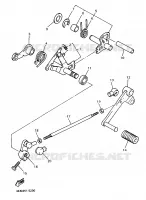 GEAR SHIFT SHAFT / LEVER for Yamaha DIVERSION 1998