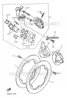 FRONT BRAKE CALIPER for Yamaha DIVERSION 1998