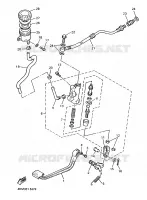 REAR BRAKE MASTER CYLINDER for Yamaha DIVERSION 1998