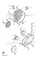 COVER   ENGINE 1 for Yamaha DIVERSION 1998