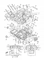 CRANKCASE for Yamaha DIVERSION 2000