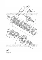 STARTER CLUTCH for Yamaha DIVERSION 2000