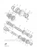 TRANSMISSION for Yamaha DIVERSION 2000