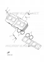 CYLINDER for Yamaha DIVERSION 2000