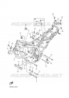 FRAME for Yamaha DIVERSION 2000