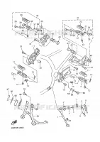 STAND / FOOTREST for Yamaha DIVERSION 2000