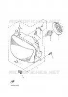 HEADLIGHT 2 for Yamaha DIVERSION 2000