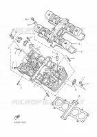 CYLINDER HEAD  for Yamaha DIVERSION 2000