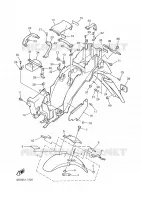 FENDER for Yamaha DIVERSION 2000