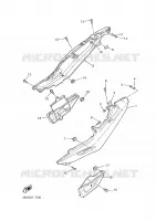 SIDE COVER for Yamaha DIVERSION 2000
