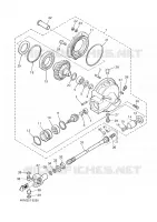 FINAL DRIVE SHAFT / GEAR COUPLING for Yamaha DIVERSION 2000