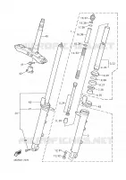 FRONT FORK for Yamaha DIVERSION 2000