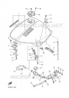 FUEL TANK for Yamaha DIVERSION 2000