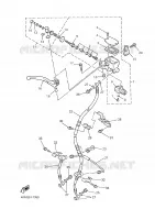 FRONT MASTER CYLINDER for Yamaha DIVERSION 2000