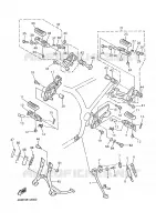 STAND / FOOTREST for Yamaha DIVERSION 2000