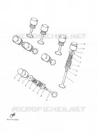 VALVE for Yamaha DIVERSION 2000