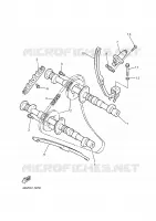 CAMSHAFT / TIMING CHAIN for Yamaha DIVERSION 2000