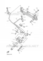 OIL COOLER for Yamaha DIVERSION 2000