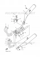 EXHAUST for Yamaha DIVERSION 2001