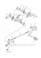 GEAR SHIFT SHAFT / LEVER for Yamaha DIVERSION 2001