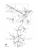 FRONT MASTER CYLINDER for Yamaha DIVERSION 2001