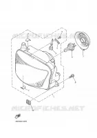 HEADLIGHT 2 for Yamaha DIVERSION 2001