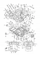 CRANKCASE for Yamaha DIVERSION 2001