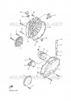 COVER   ENGINE 1 for Yamaha DIVERSION 2001