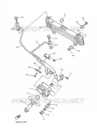 OIL COOLER for Yamaha DIVERSION 2001