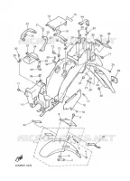 FENDER for Yamaha DIVERSION 2002