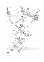 OIL COOLER for Yamaha DIVERSION 2002