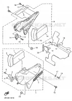SIDE COVER for Yamaha XJR 1995