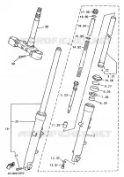 FRONT FORK for Yamaha XJR 1995