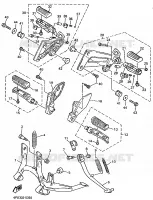 STAND / FOOTREST for Yamaha XJR 1995