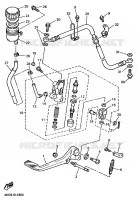 REAR BRAKE MASTER CYLINDER for Yamaha XJR 1995