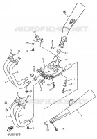 EXHAUST for Yamaha XJR 1995