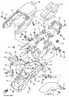 FENDER for Yamaha XJR 1995