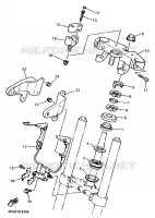 STEERING for Yamaha XJR 1995