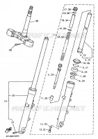 FRONT FORK for Yamaha XJR 1995