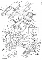 FENDER for Yamaha XJR 1995
