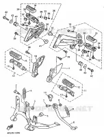 STAND / FOOTREST for Yamaha XJR 1995