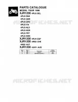CATALOGUE for Yamaha XJR 1996
