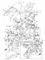FENDER for Yamaha XJR 1996