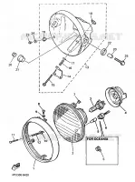 HEADLIGHT for Yamaha XJR 1996
