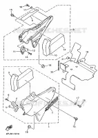SIDE COVER for Yamaha XJR 1997