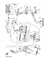 REAR BRAKE MASTER CYLINDER for Yamaha XJR 1997
