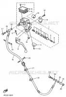FRONT MASTER CYLINDER 2 for Yamaha XJR 1997