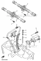 CAMSHAFT / TIMING CHAIN for Yamaha XJR 1997