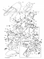 FENDER for Yamaha XJR 1997