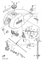 FUEL TANK for Yamaha XJR 1997